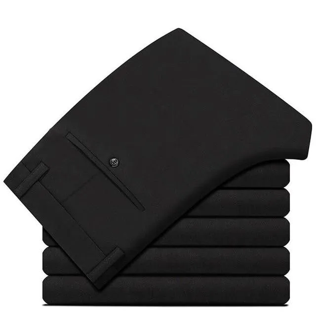 Tech Edge Everyday Comfort West Louis? Autumn Fashion Business Formal Trousers
