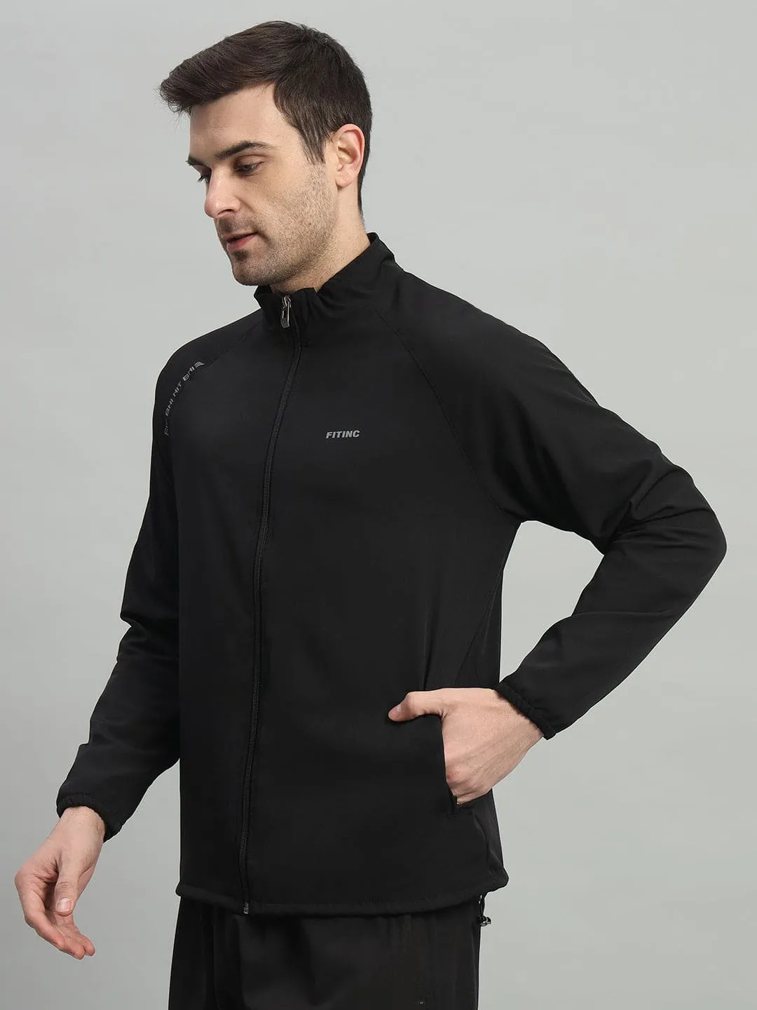 Track Performance Jacket - Black Comfortable Shoes fashionable blazer