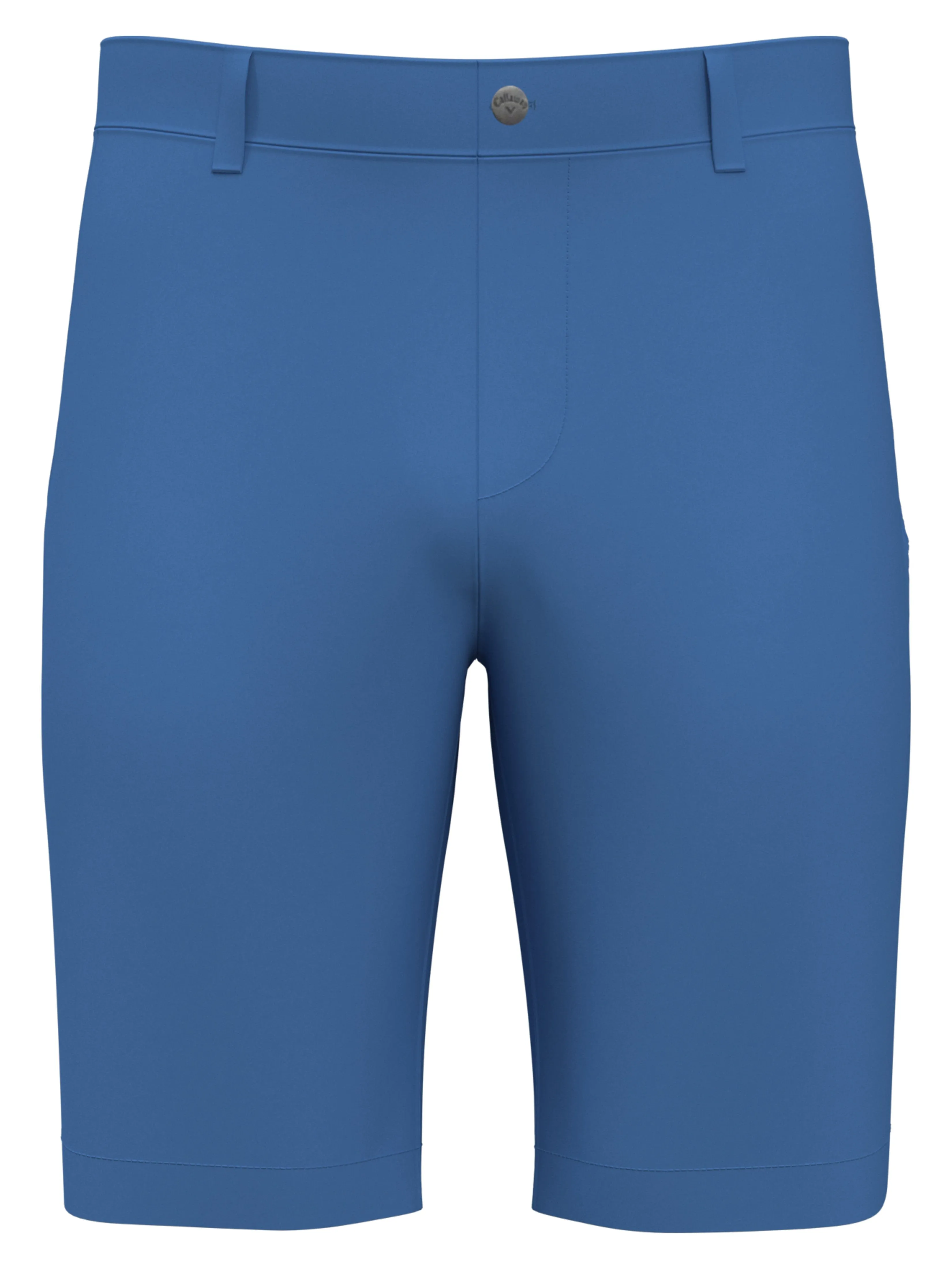 Mens 9" Flat Front Solid Golf Shorts Eco Friendly Fabric