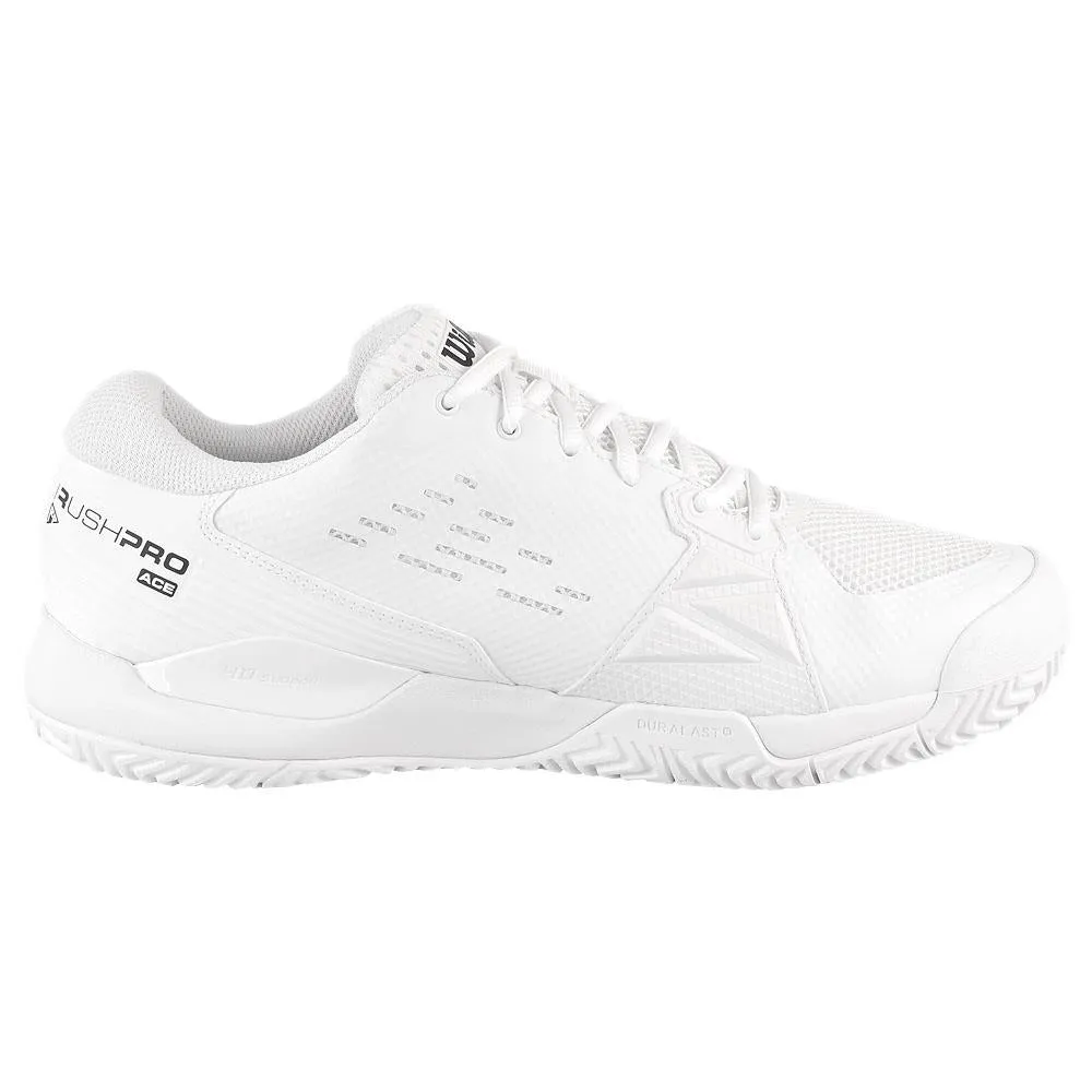 Wilson Men's Rush Pro Ace - White/Black Exercise Ready Training