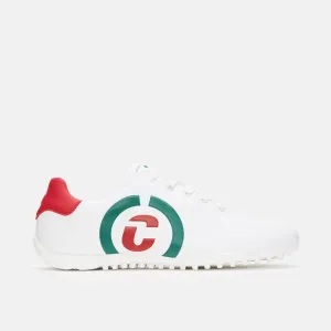 Kingscup - White/Green/Red Comfortable Shoe