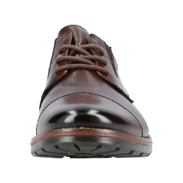 All Terrain Stylish Commuters Mens Rieker Devin 20 in Havanna/Rotbraun/Ozean