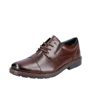 Bright Gold Star Shine Mens Rieker Devin 20 in Havanna/Rotbraun/Ozean