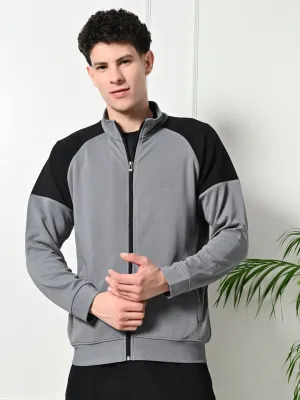 All-Season Grey Durable Jacket Trend Vibe FlexibleMaterial
