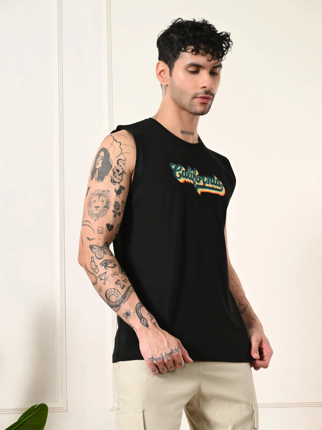 Easy-Wear California Colorful Cotton Sando ?C Black Rush Mode Pure Linen Blend