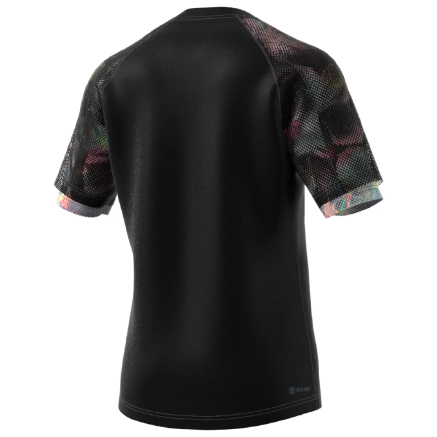 Adidas Performance MEL RAGLAN Men Tennis Tee - Black Everyday Comfort Sleek Comfort