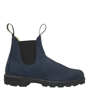Road grip Blundstone 1940 Navy Nubuck Chelsea Boots