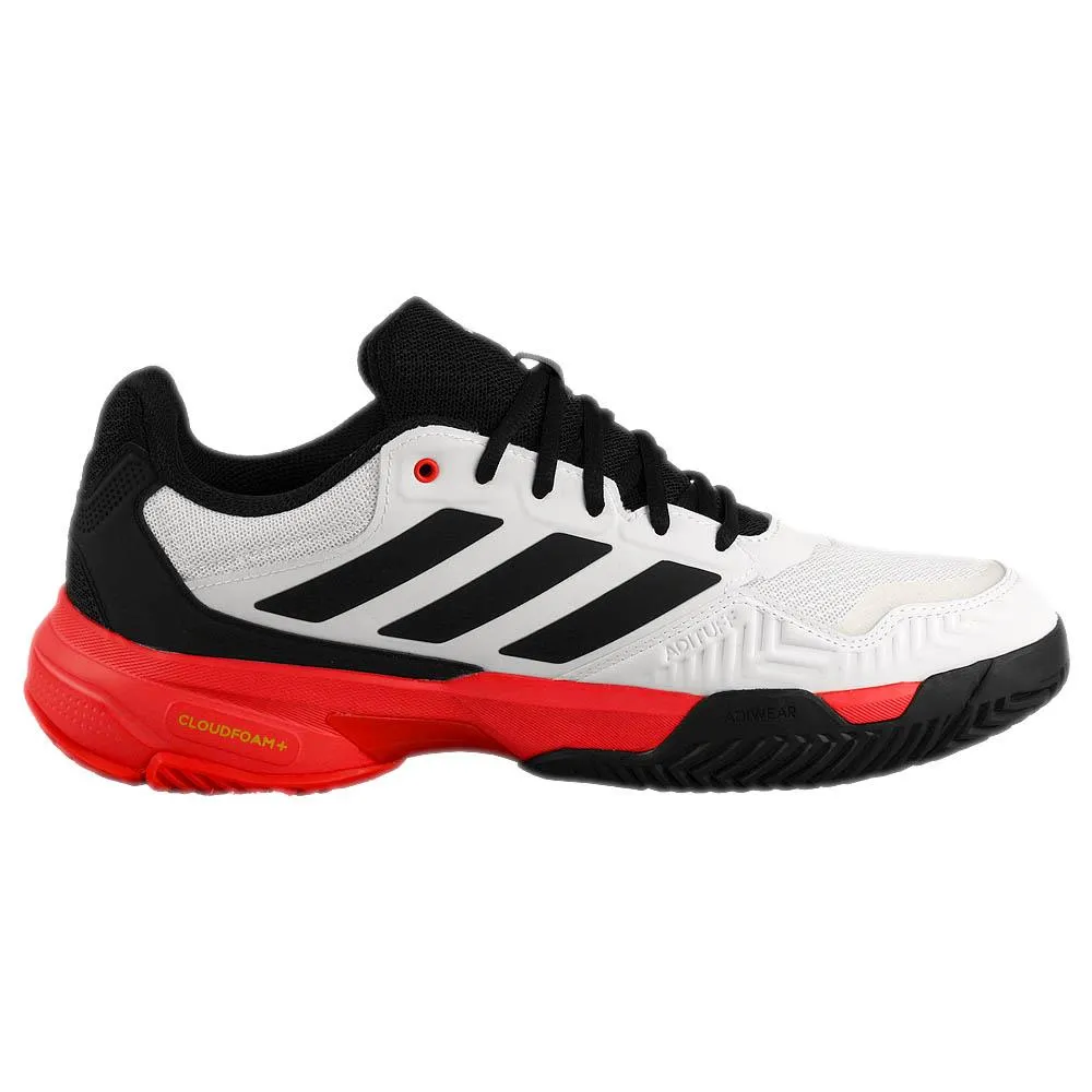 Training Style adidas Men's CourtJam Control 3 - White/Lucid Red