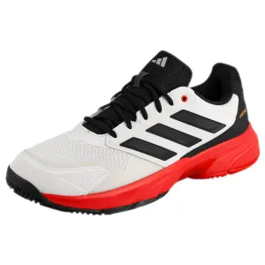 Running Urban Fit adidas Men's CourtJam Control 3 - White/Lucid Red