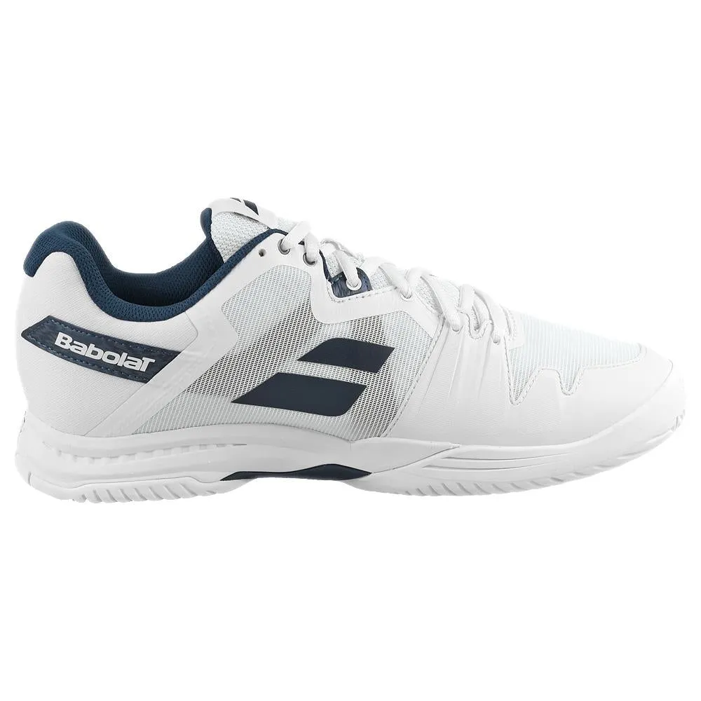 Ankle Freedom Babolat Men's SFX 3 - AC - White/Navy