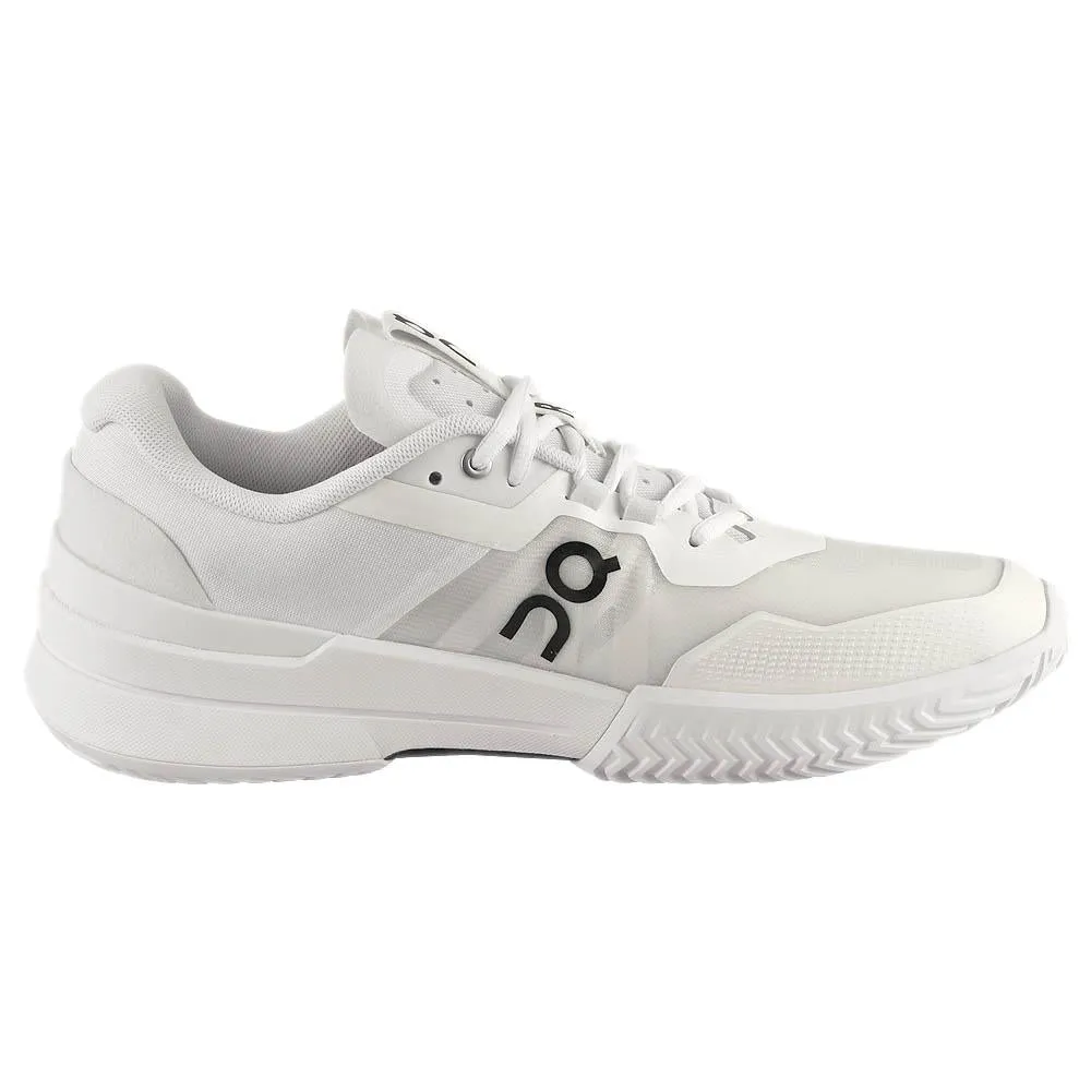 On Men's THE ROGER Pro 2 - All White Dynamic Cushioning System Secure fit