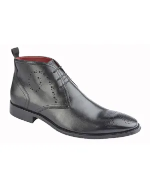 Arch Support Standing Workers Fresh Tone Roamers Mens 3 Eye Brogue Fashion Boots