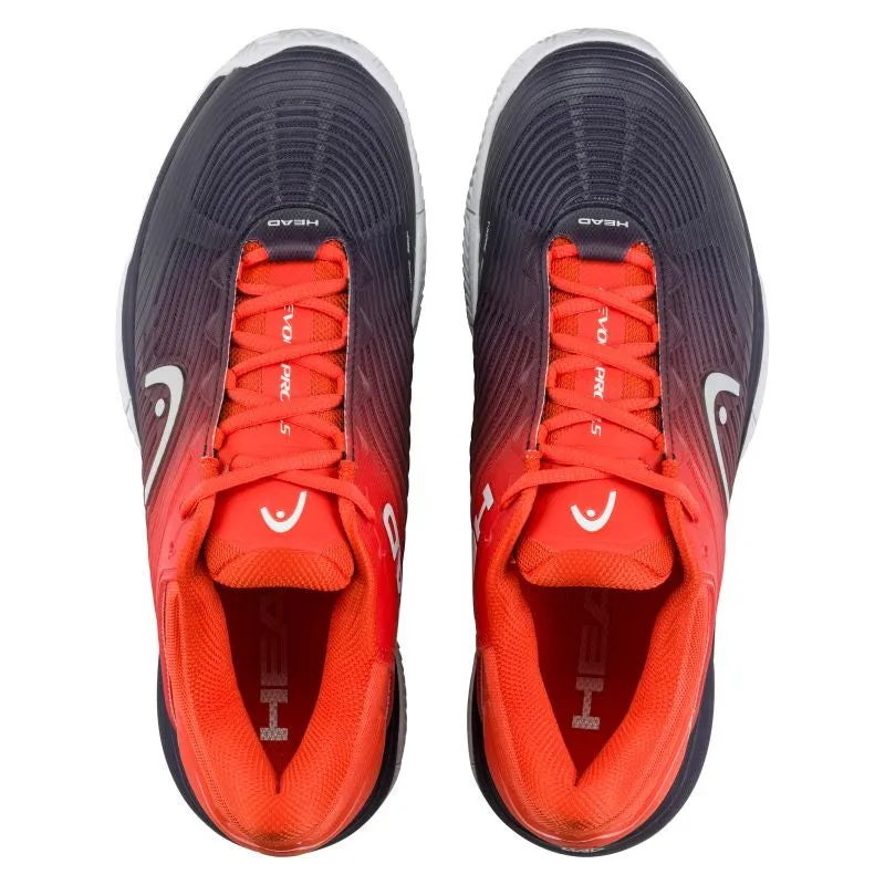 Grounded Traction Versatile Fit HEAD Revolt Pro 4.5 Clay D Mens Tennis Shoes