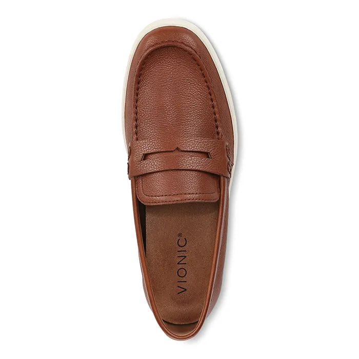 Ultra Light Trail Running Mens Vionic Uptown in Tan