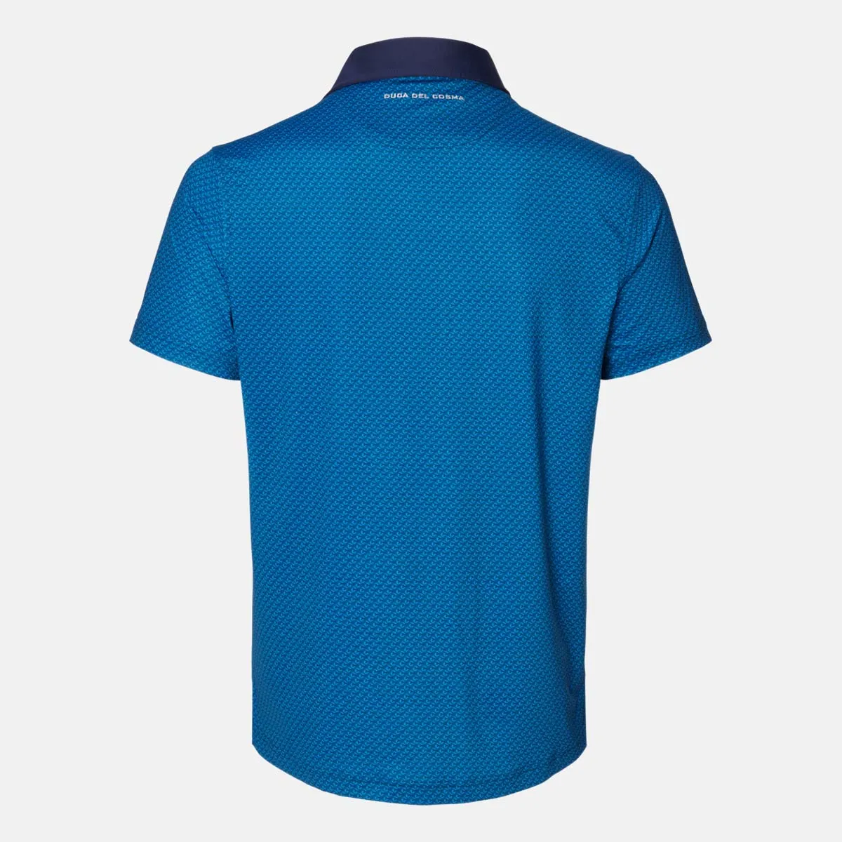 Polo Rocco - Mid Blue/Navy Breathable Knitwear