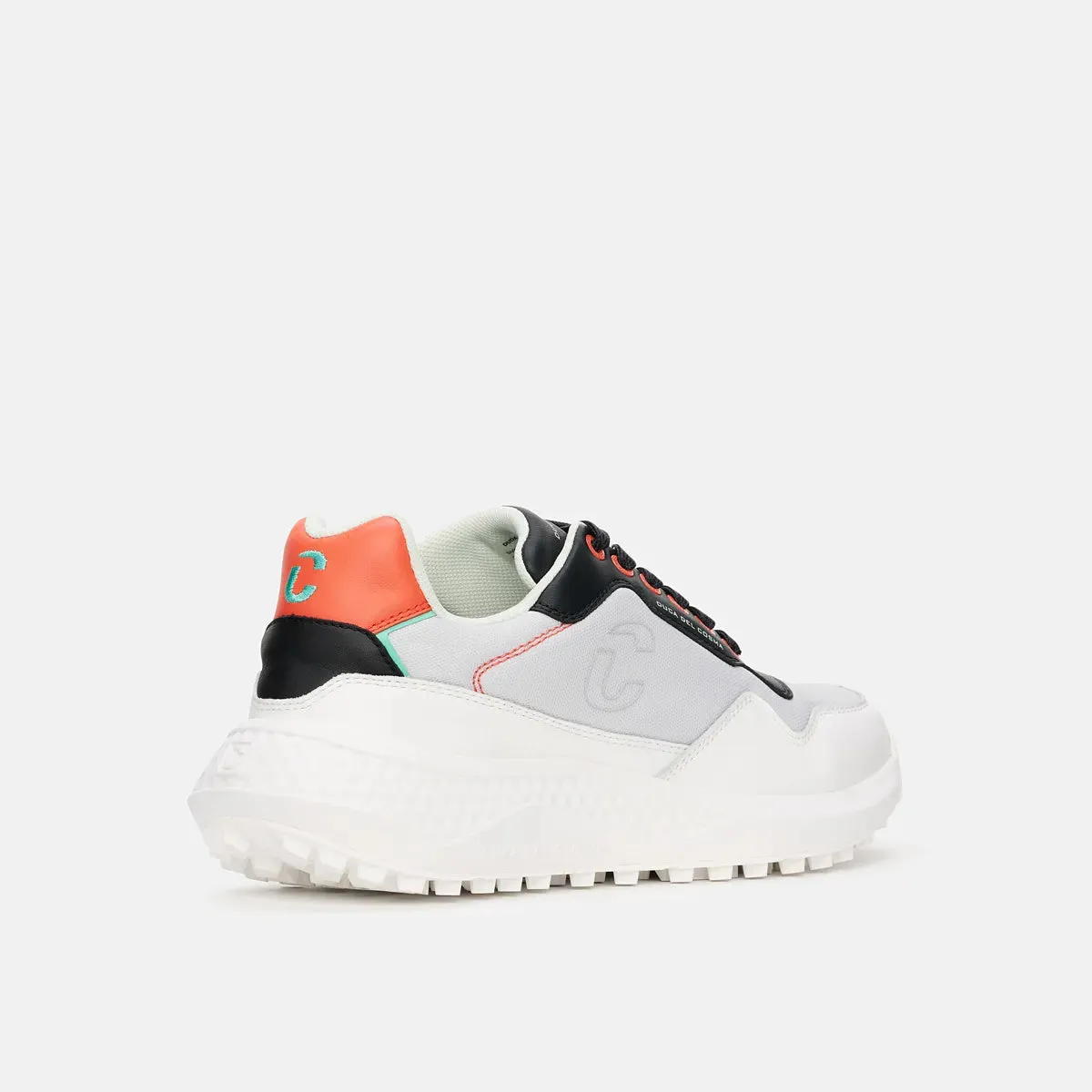 Genova - White/Grey Comfort Active Fast Walk