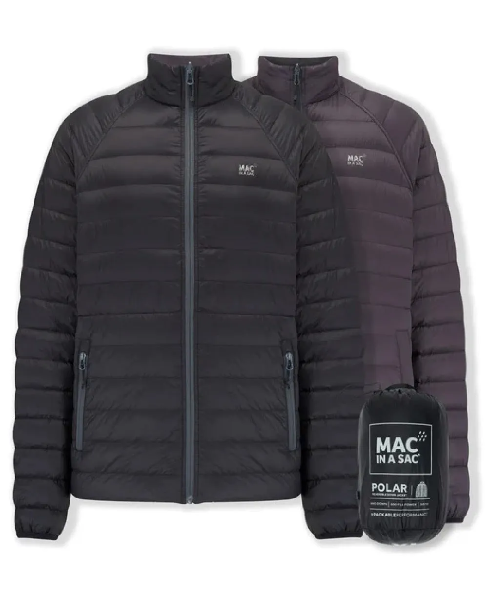 Mac In A Sac Mens Packable Polar Down Jacket Garden Ease