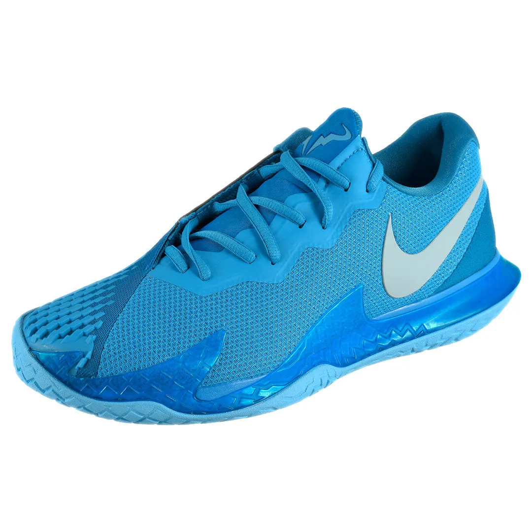 Nike Men's Air Zoom Vapor Cage 4 - Rafa - Light Photo Blue/Light Armory Blue Performance Fit Moisture Wicking Sockliner