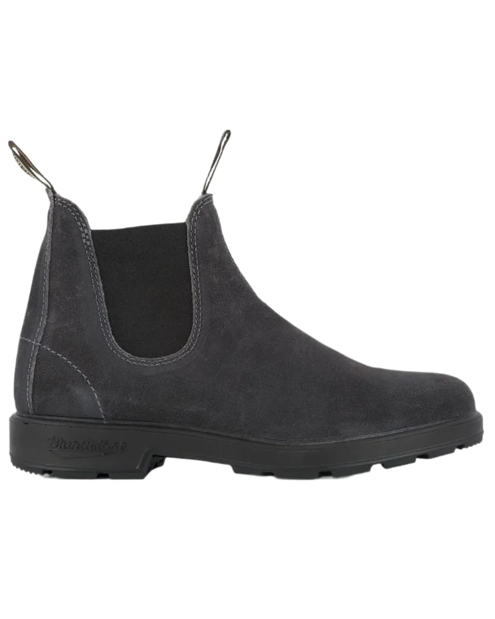 Retro Core Buckle Fit Blundstone 1910 Steel Grey Suede Leather Chelsea Boots