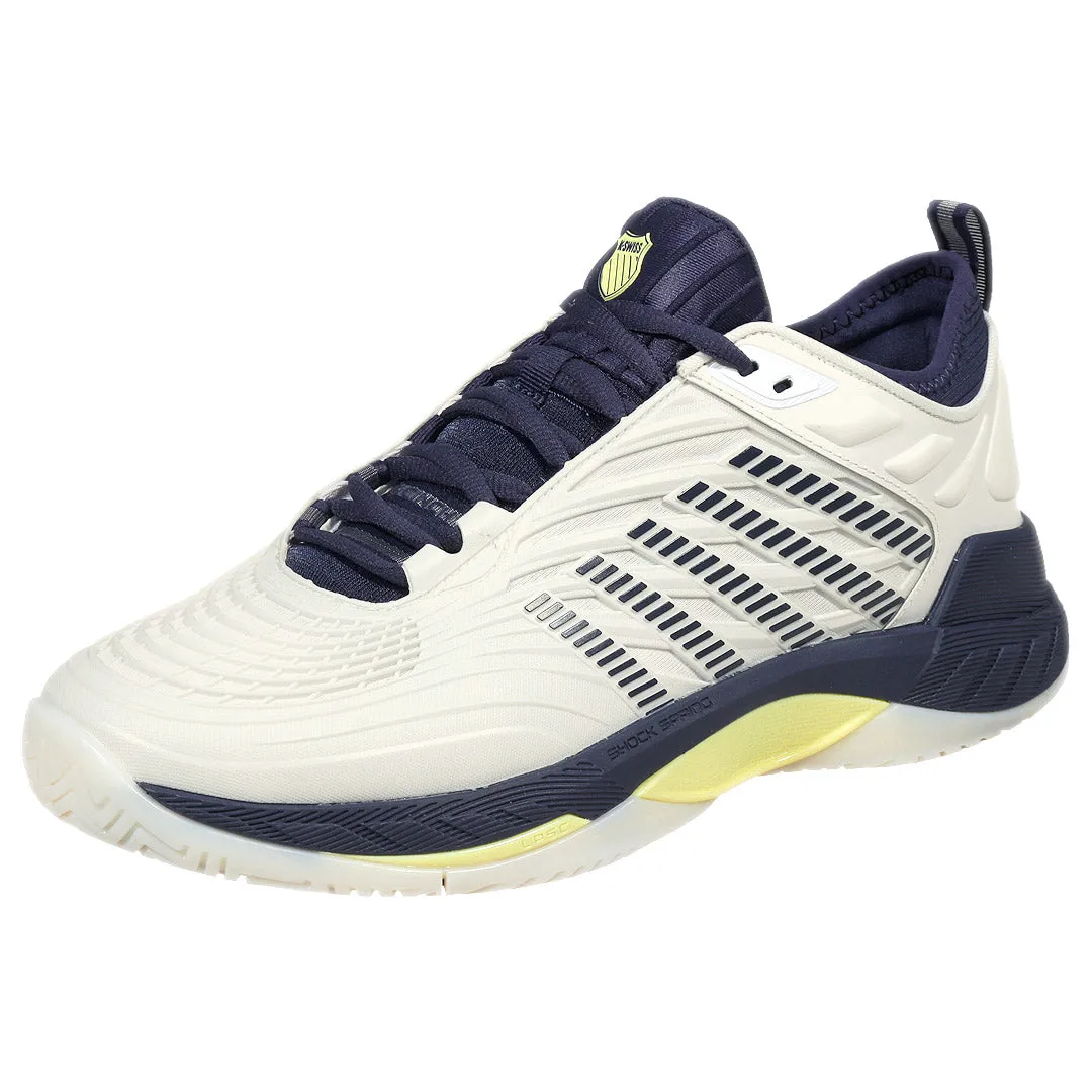 K-Swiss Men's Hypercourt Supreme 2 - Naval Academy/Blanc De Blanc Perforated Vamp Ventilation Ports