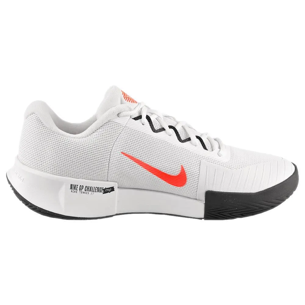 Nike Men's Air Zoom GP Challenge Pro - White/Hot Lava Pace Ready Impact protection