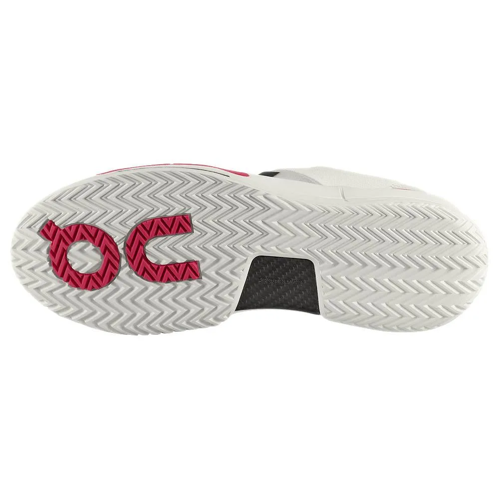 On Men's THE ROGER Pro 2 - White/Pink Easy Walk Multi Directional Flexibility