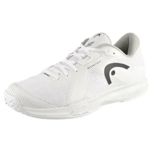 Head Men's Sprint Pro 4.0 - Wide - White/Black Asymmetric Support Structure