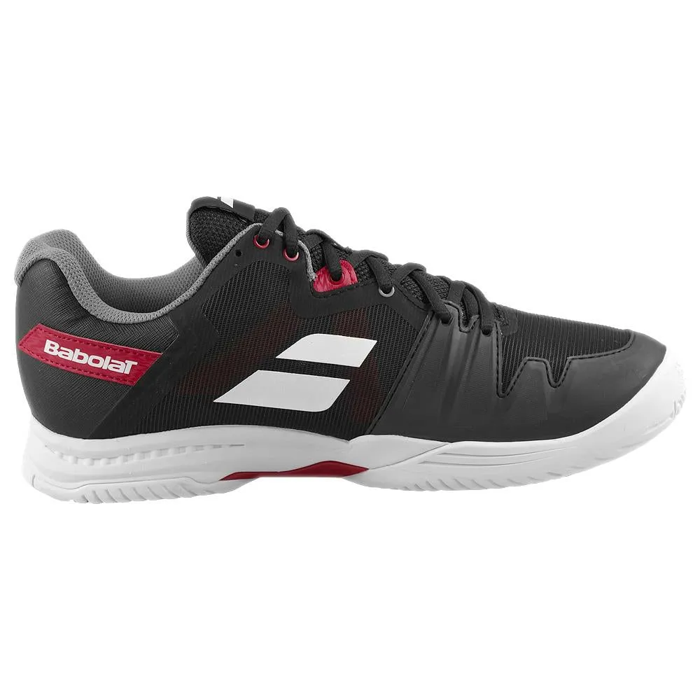 Babolat Men's SFX 3 - Black/Poppy Red Moisture Control Fabric