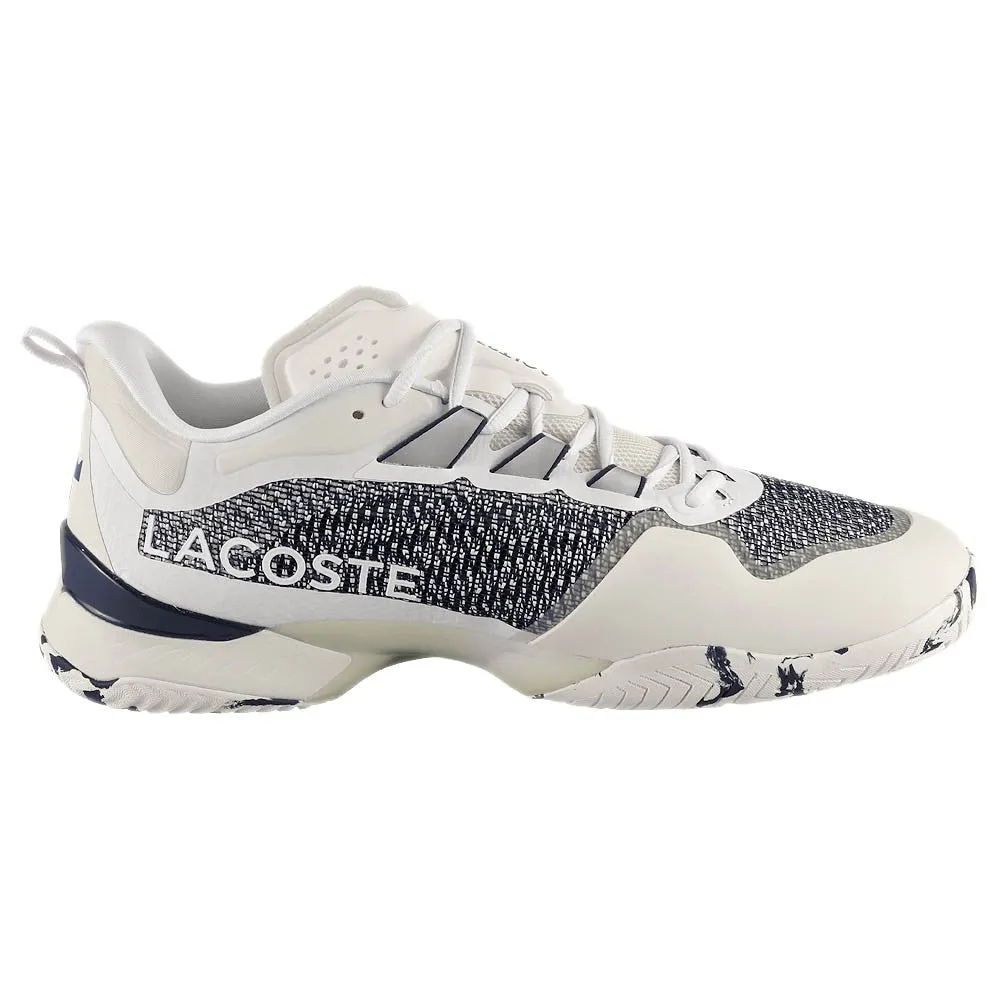 Flex Zones Lacoste Men's AG-LT23 Ultra Medvedev - Off White/Navy