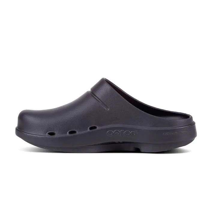 Power Grip Mens Oofos OOCloog Black Matte in Black
