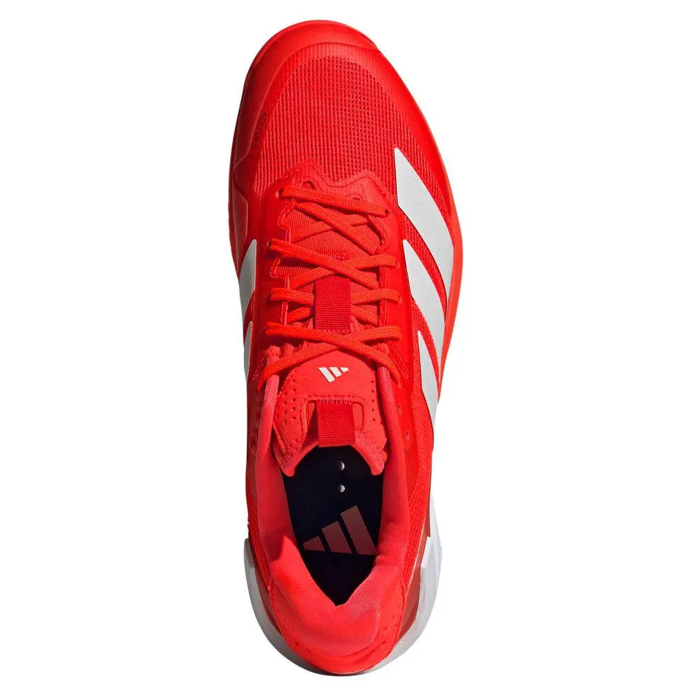 compression support adidas Men's adizero Ubersonic 5 - Lucid Red/Aurora Ruby