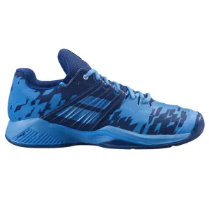 College students Firm Sole Babolat Propulse Fury Clay Tennis Shoes - Drive Blue