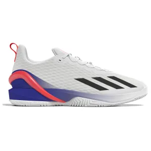 Adidas Performance Adizero Cybersonic Men  Tennis Shoes- Ftw White/Core Black/Solar Red High Energy Return Cushioned Midsole