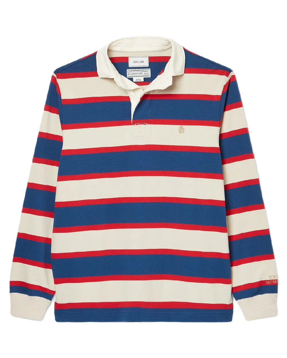 Joules Mens Onside Rugby Shirt Removable