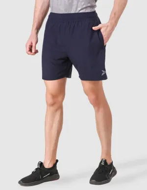Quick Flex Smart Casual Versatile Comfort Shorts with Smart Pockets ?C Navy Blue