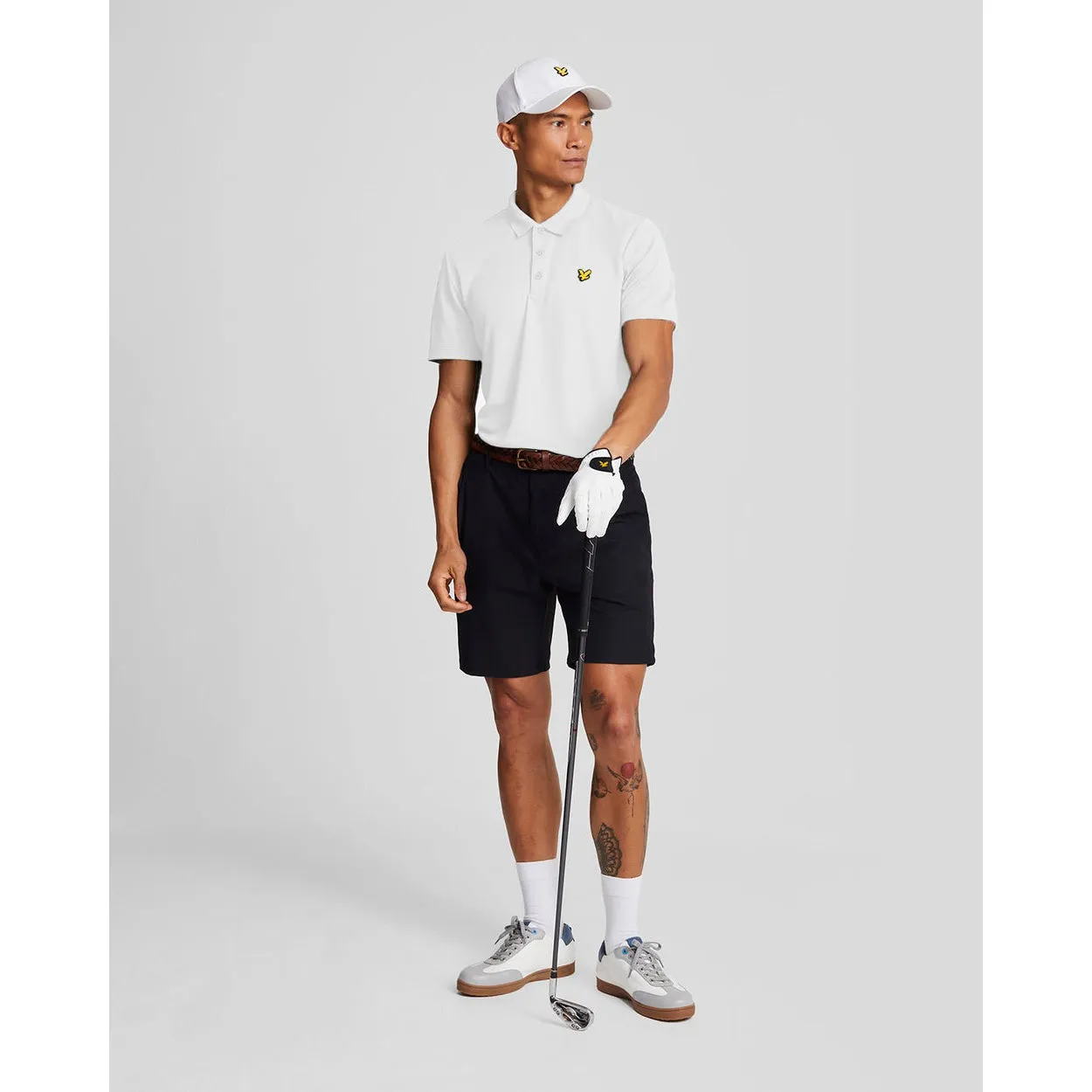 Athletic Wear Lyle & Scott Golf Tech Polo Shirt - White