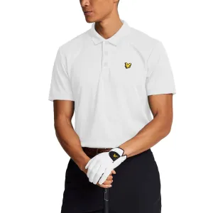 Lyle & Scott Golf Tech Polo Shirt - White Beach Ready Daily Wear