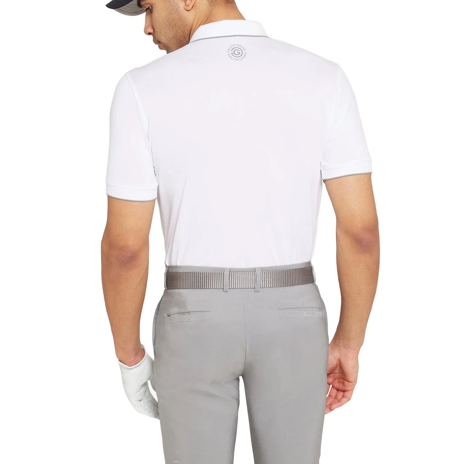 Functional Essentials Galvin Green Marty Golf Shirt - White