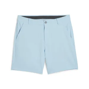 Bold Statement 101 Solid 7" Golf Shorts | Silver Sky