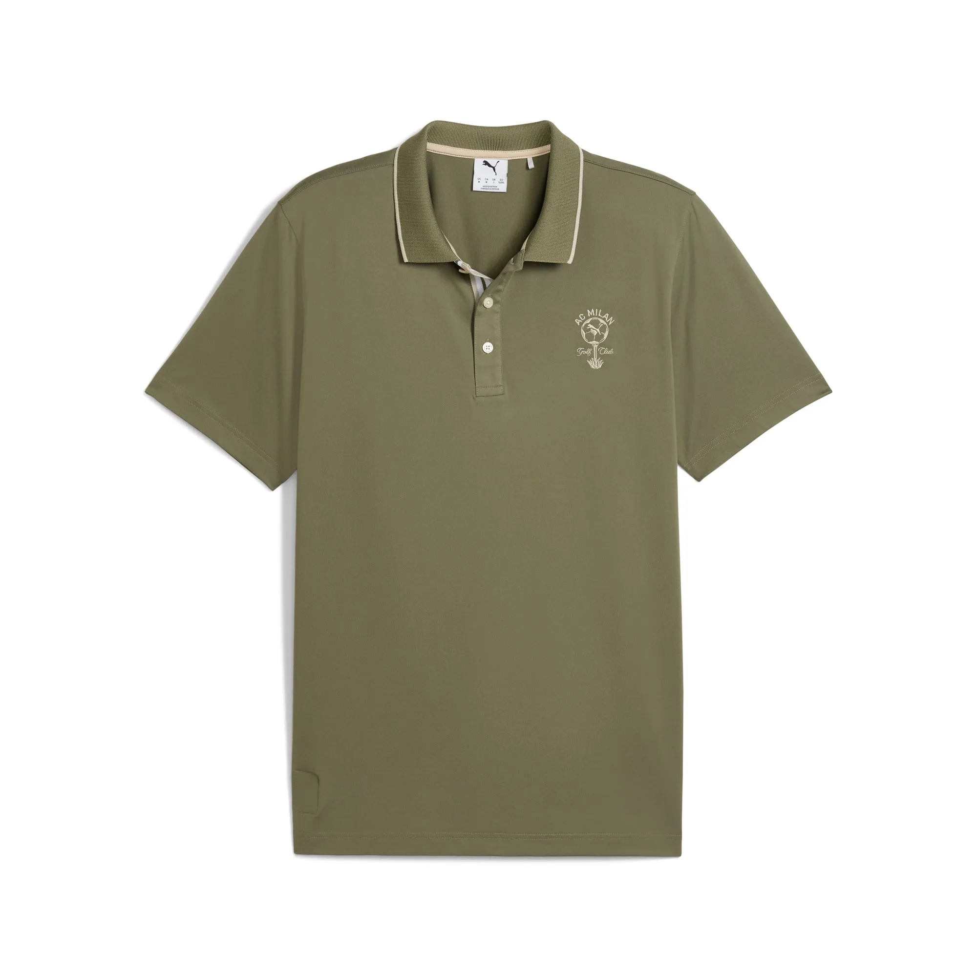 Short Sleeve AC Milan Golf Club Golf Polo