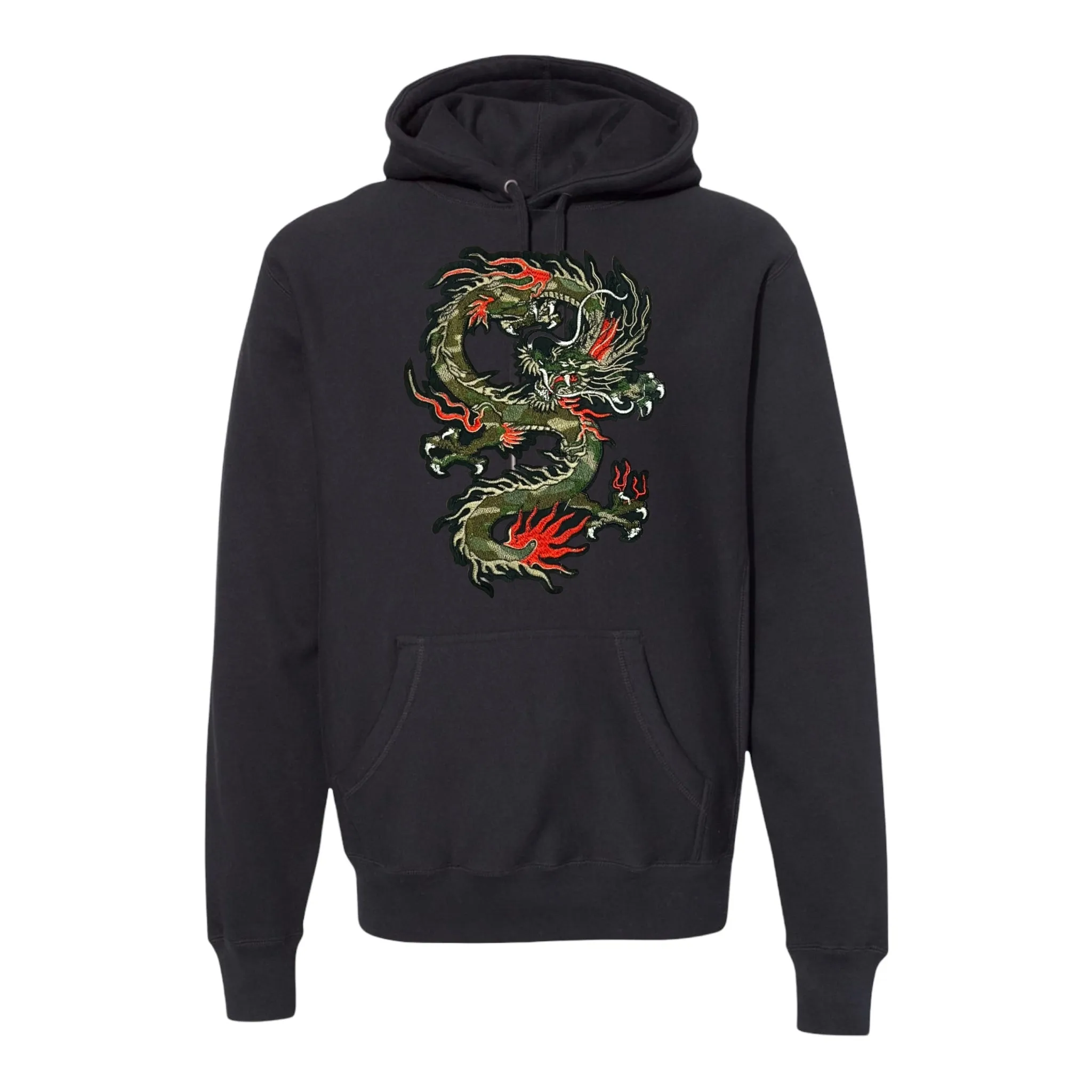 Street-Ready Look Earthy Tones Dragon Premium Heavyweight Sweater
