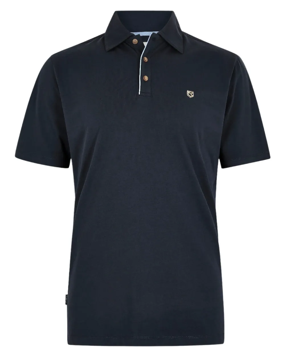Summer Party All-day Comfort Dubarry Mens Kilmurray Three Button Polo Shirt