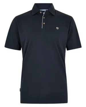 Summer Party All-day Comfort Dubarry Mens Kilmurray Three Button Polo Shirt
