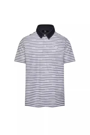 Performance Polo Striped Signature Golf Polo