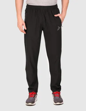 Comfortable Layering Snag Resistant Fabric Fitinc NS Lycra Regular fit Dark Grey Trackpant for Men