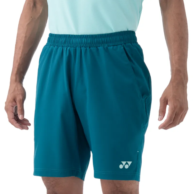 Mesh Ventilation Zones Yonex 2024 AO Tennis Mens Short - Blue/Green