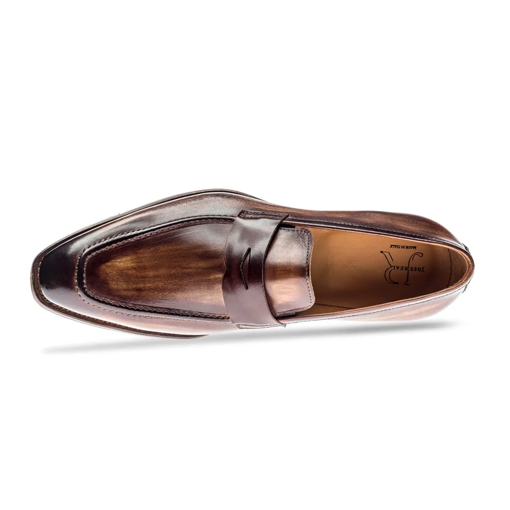 Event Mode MASTRICH LOAFER SLAVATO CUOIO