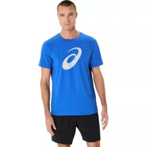 Perfect Layering ASICS Mens Spiral Logo Graphic Tee