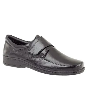 Roamers Mens Super Soft Leather Casual Shoes Snow Warm