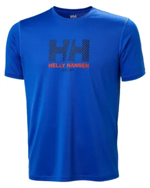 Microfiber Blend Helly Hansen Mens Tech Graphic T-Shirt 2.0